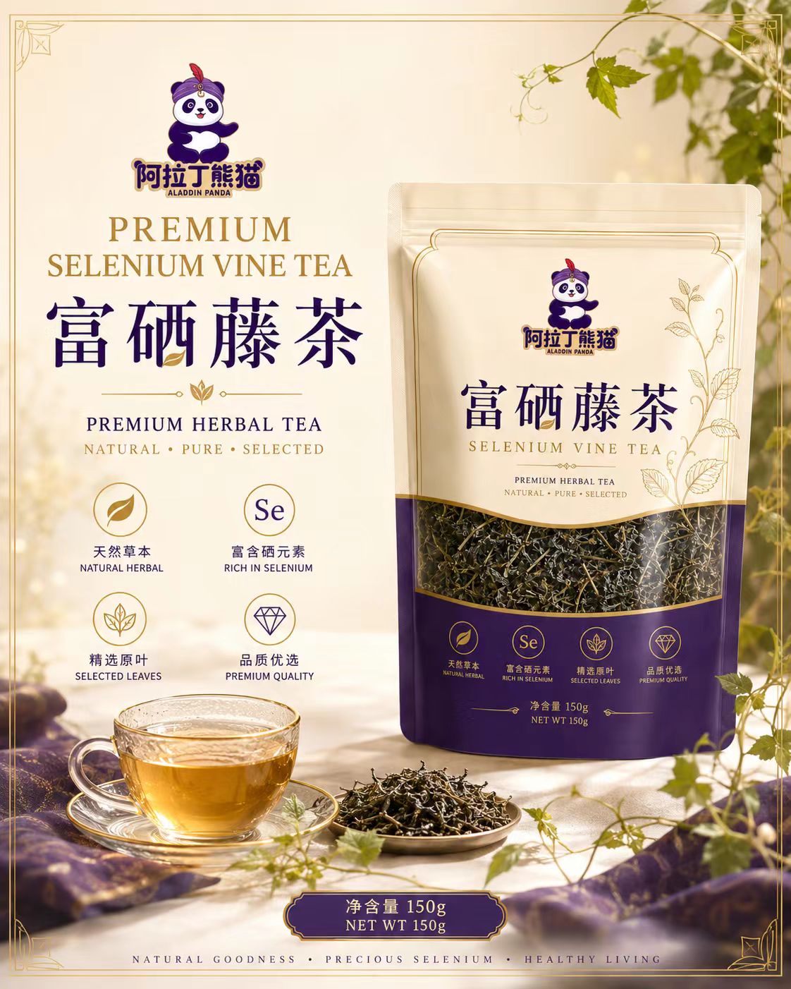富硒藤茶